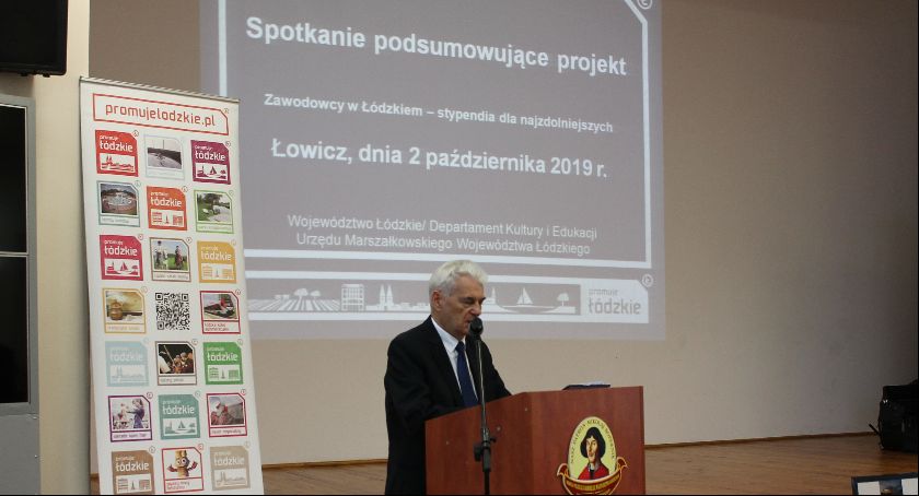 Spotkanie podsumowujące projekt „Zawodowcy w Łódzkiem – stypendia dla najzdolniejszych” w ZSiPO WŁ