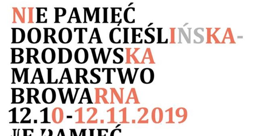Wernisaż wystawy malarstwa Doroty Cieślińskiej-Brodowskiej w Łowiczu