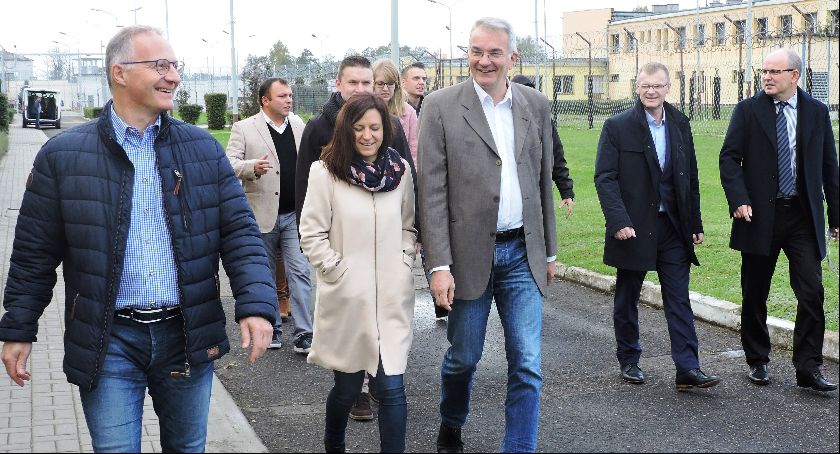 Niemieccy więziennicy odwiedzili Zakład Karny w Łowiczu