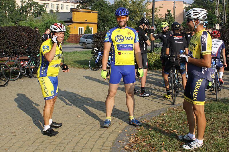 Kolarski trening z historią w tle