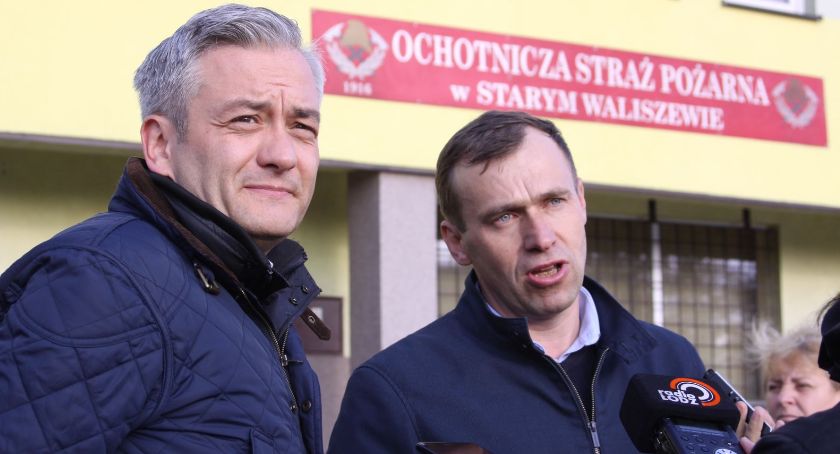 Robert Biedroń w Starym Waliszewie zapowiedział dodatek do emerytury dla druhów OSP (ZDJĘCIA, VIDEO)