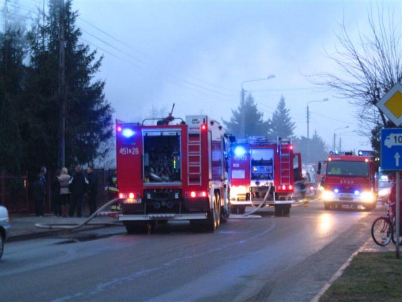 Poważny pożar na Radzieckiej