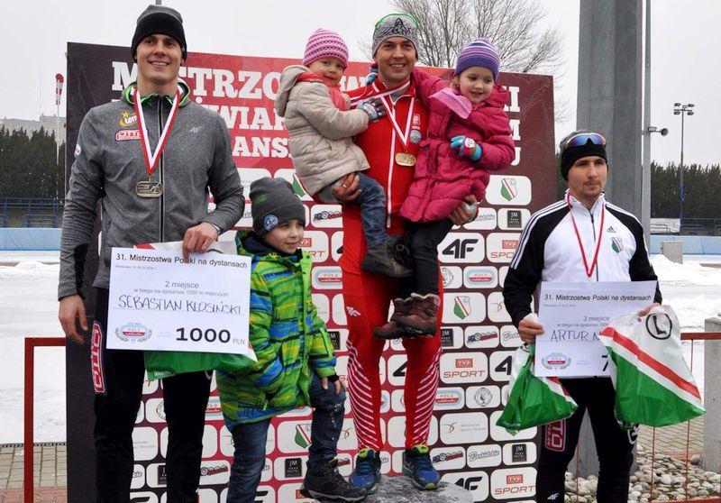 Panczeniści z Domaniewic na podium mistrzostw Polski