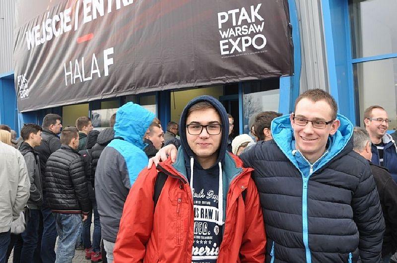 Młodzież z ZSP nr 1 na targach Warsaw Moto Show 2016