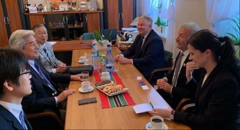 Delegacja z Japonii ponownie odwiedziła Łowicz