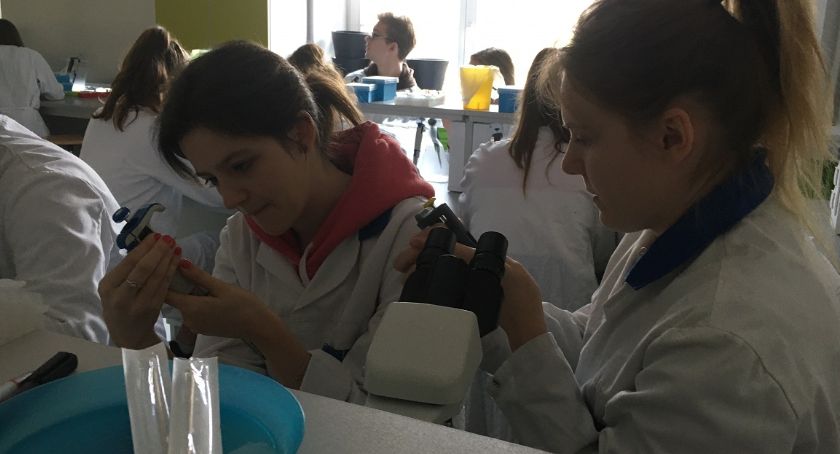 II LO w Łowiczu - warsztaty biologiczne w Warszawie