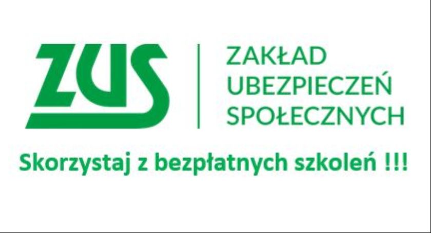 ZUS zaprasza na bezpłatne szkolenia 