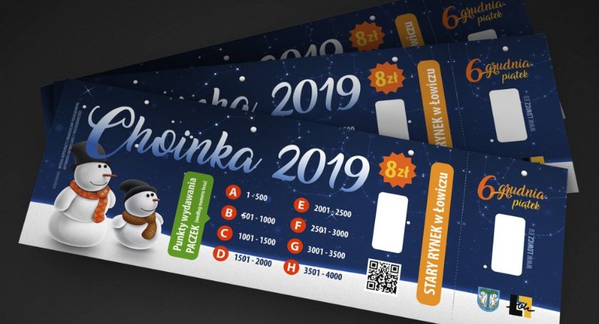 Sprzedaż biletów na Choinkę Miejską 2019 r. 
