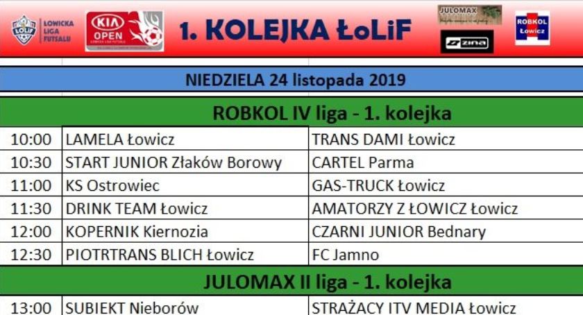 Startuje 26. sezon Łowickiej Ligi Futsalu. Plan gier 1. kolejki