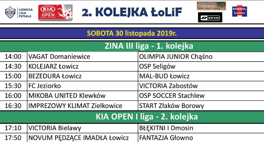 Plan gier 2. kolejki FoLiF