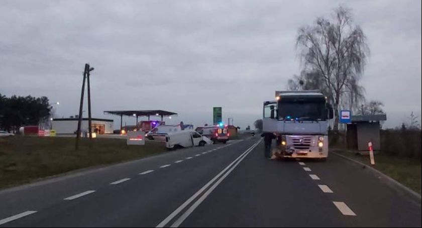 Groźny wypadek w Goleńsku 
