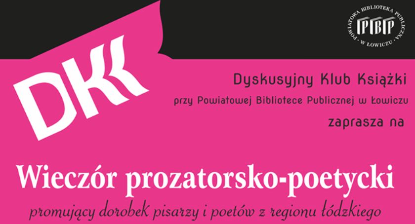 Już jutro wieczór prozatorsko-poetycki 