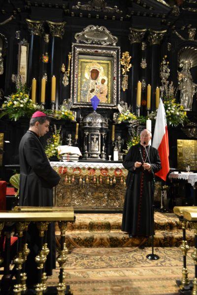 Pielgrzymka maturzystów z diecezji łowickiej do Częstochowy