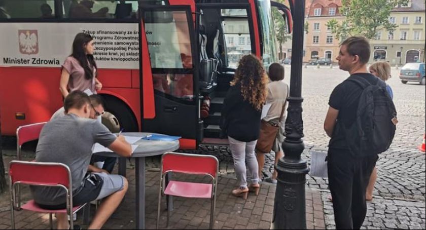 Dziś można oddać krew w mobilnej stacji krwiodawstwa na Starym Rynku