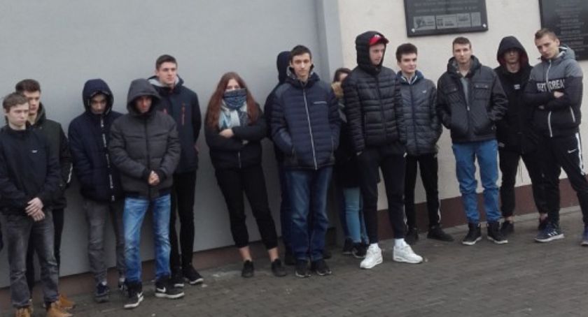 Uczniowie ZSP nr 1 w Zakładzie Karnym w Łowiczu