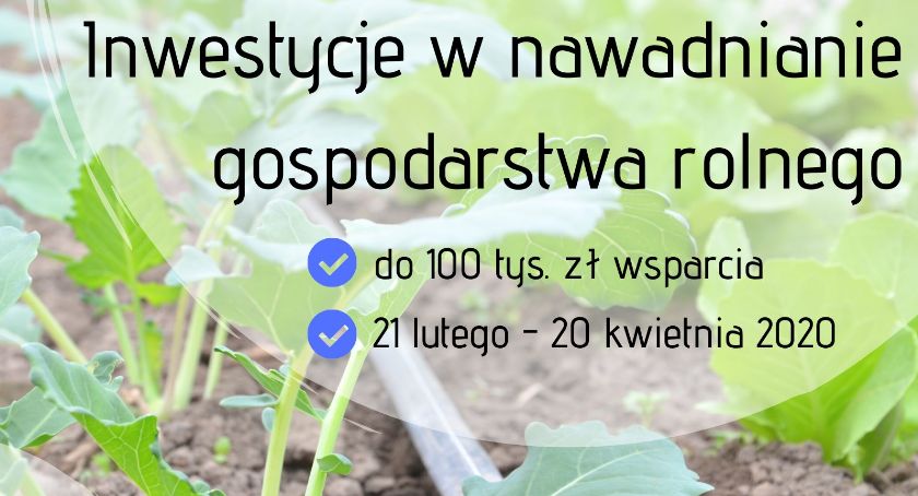 Rolniku - zabezpiecz gospodarstwo przed suszą, złóż wniosek o dotację