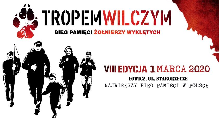 Bieg Tropem Wilczym w Łowiczu. Zmiana godziny!