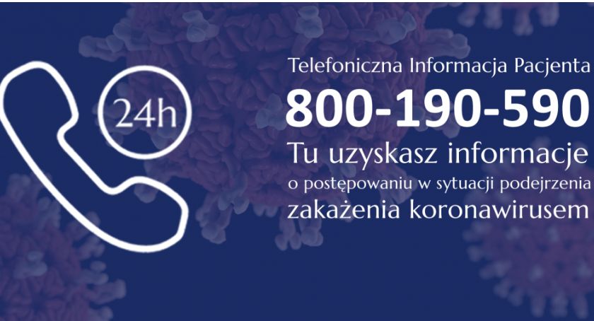 WAŻNE TELEFONY. Gdzie zgłaszać podejrzenia zachorowania na koronawirusa?