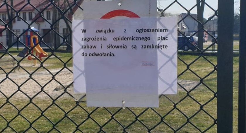 Łowickie place zabaw i siłownie plenerowe zamknięte do odwołania