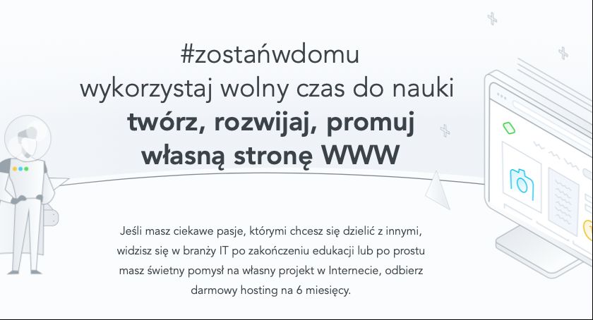 Wsparcie dla uczniów w ramach akcji #ZostańWDomu
