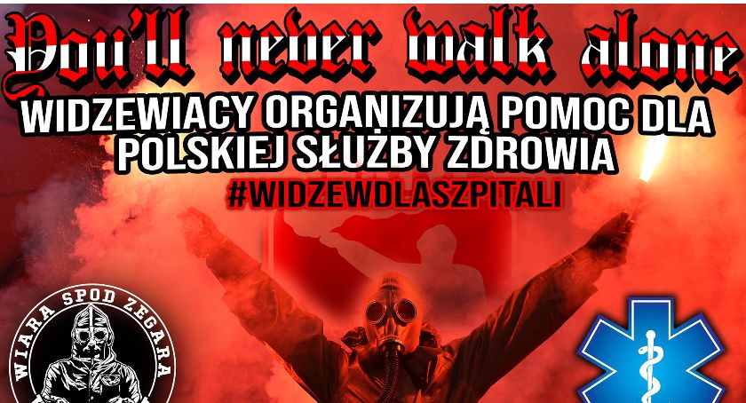 Kibice Widzewa zbierają pieniądze dla szpitali w regionie. Pomoc ma trafić również do Łowicza