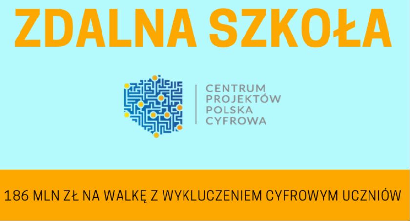 186 mln zł na zdalne nauczanie dla uczniów