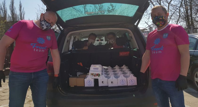 Frost Team i Przyjaciele na słodko wspierają pierwszą linię frontu