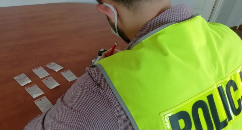 28-latek wpadł z amfetaminą