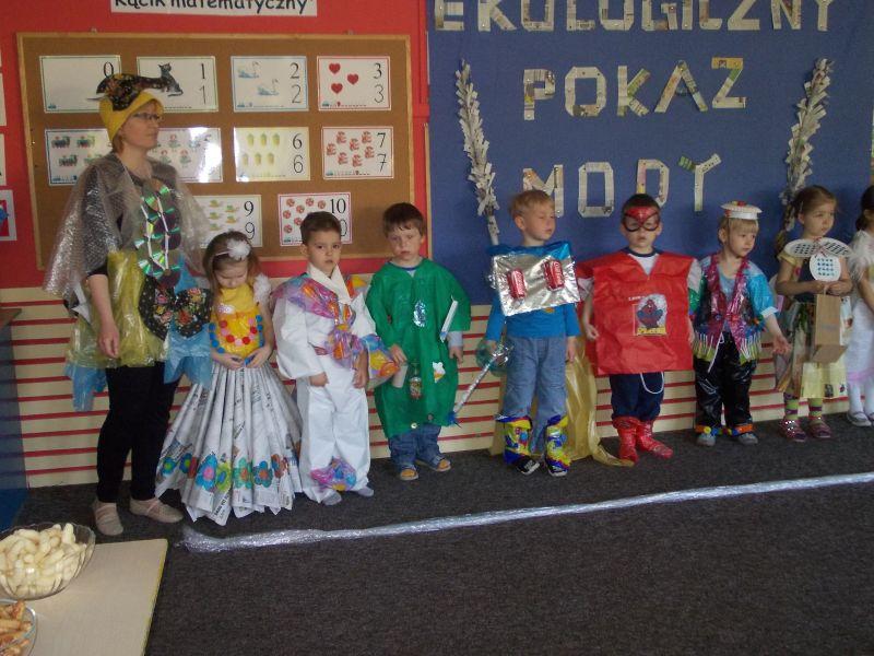 Po ekologicznym wybiegu w ekologicznym stroju