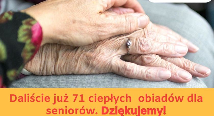 Ciepły obiad dla potrzebujących seniorów. Możesz dorzucić swoją cegiełkę