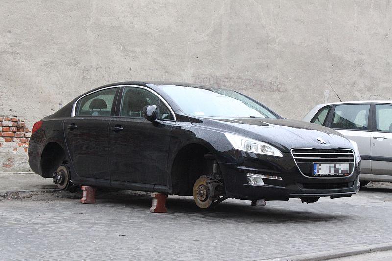 Złodzieje działali w nocy