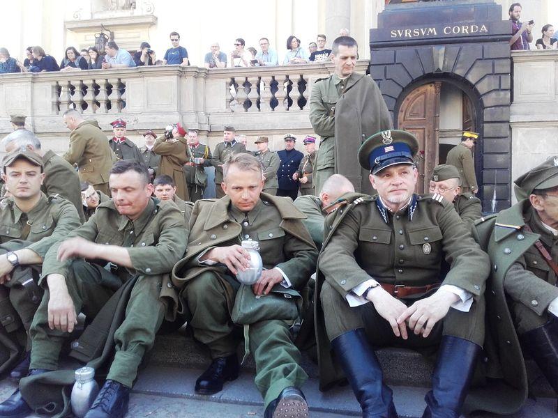 „Dziesiątacy” na Katyńskim Marszu Cieni