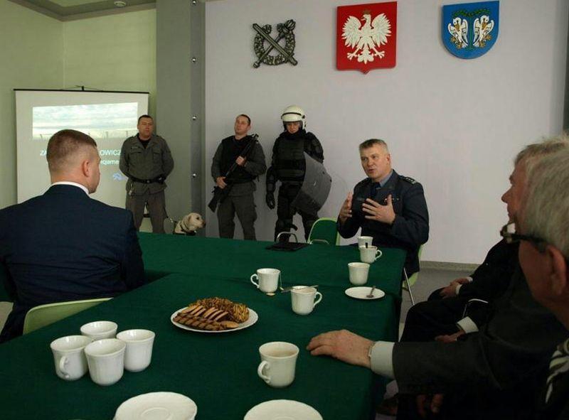 Przedstawiciele lokalnych samorządów odwiedzili ZK