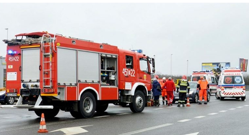 Wypadek w Kompinie