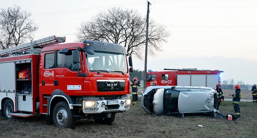 Poważny wypadek drogowy