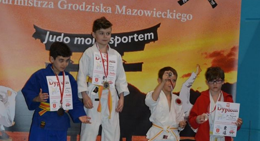 Judocy Klubu Zryw Łowicz w natarciu