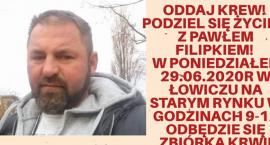 Re:Potrzebna krew dla Pawła Filipka. Krwiobus przyjedzie do Łowicza