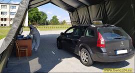 Drive-thru (Test&Go) na koronawirusa w Łowiczu już działa 