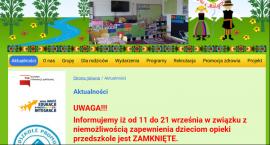 PILNE !!! Z powodu koronawirusa zamknięto Przedszkole nr 5 w Łowiczu 