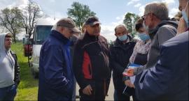 Obwodnica Łowicza. Mieszkańcy Jamna i Jastrzębi dołączają do protestu (Foto, Video)