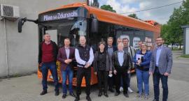 Prezentacja elektrycznego autobusu w Zdunach