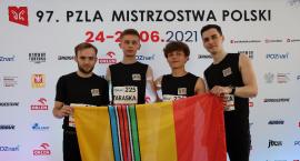 Dziewiąte miejsce sztafety UKS Błyskawica Domaniewice w mistrzostwach Polski