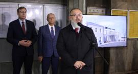 Łowicz Główny. Konferencja ws. modernizacji budynku dworca (foto, film)