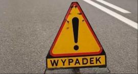Strzelcew (gmina Łowicz). Wypadek osobówki! Poszkodowany w szpitalu !AKTUALIZACJA!