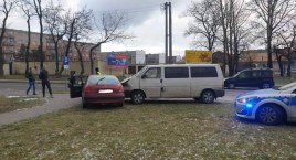 Kolizja na skrzyżowaniu ulicy Starościńskiej z ulicą Ułańską (foto)