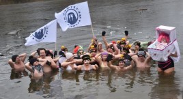 W Dąbkowicach morsowali dla WOŚP (foto,film)