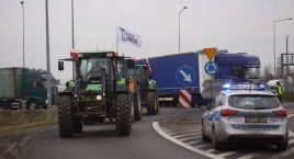 Protest rolników. Zablokują m.in. DK nr 70 między Bełchowem i Skierniewicami (film)