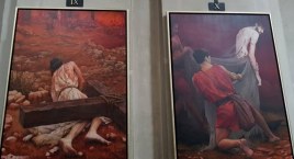 Kościół Pijarów w Łowiczu ma nowe stacje Drogi Krzyżowej (foto)
