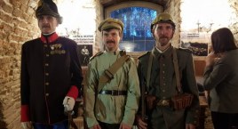 Wernisaż wystawy o wojnie w Bolimowie w podziemiach łowickiego muzeum (foto, film)