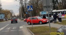 Kolizja na skrzyżowaniu ulicy Starościńskiej z Ułańską (foto)